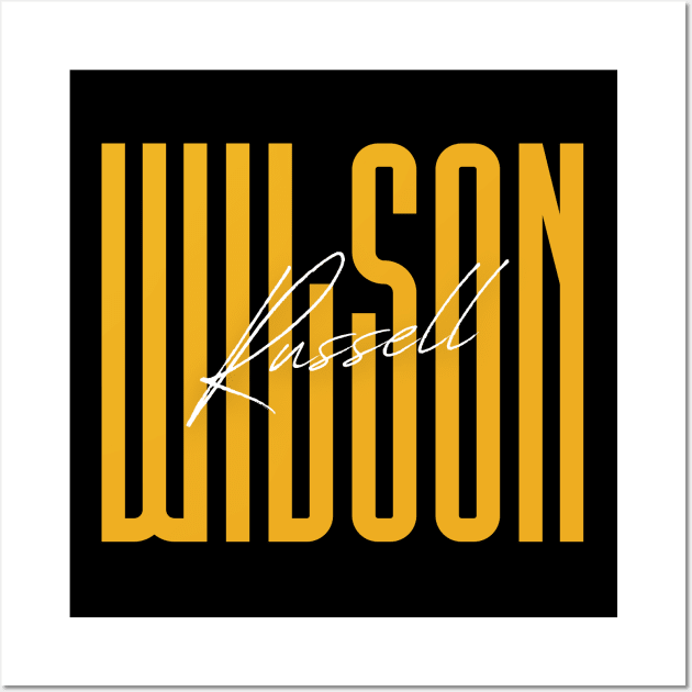 RUSSELL WILSON STEELERS Wall Art by Lolane